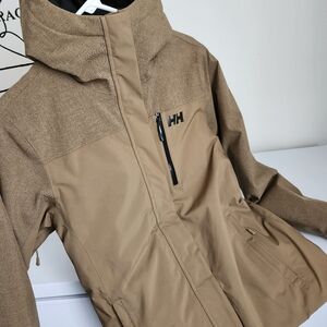 Womens Helly Hansen Brown Winter Jacket